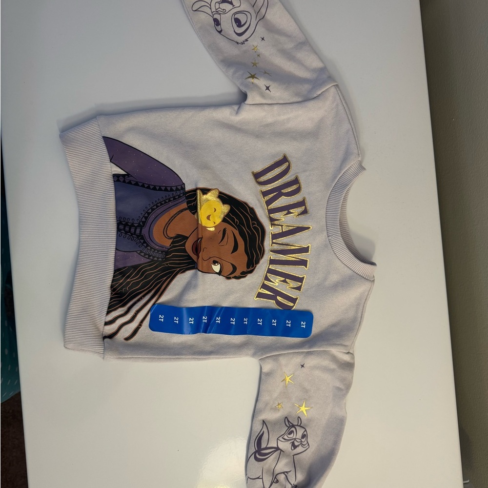 Disney Purple Dreamer Kids Sweatshirt